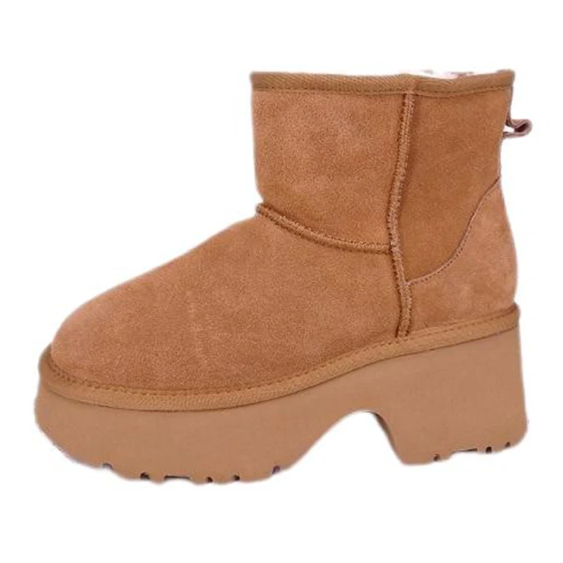 Women's Chunky Heeled Sincerus Suede Tarso Boots