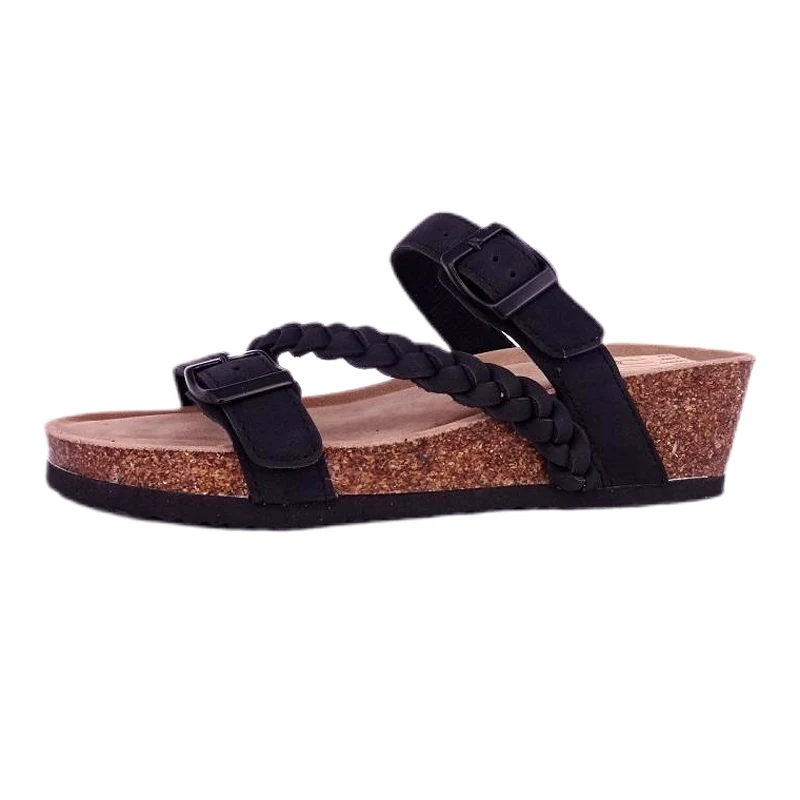 Women's footbed Braid Platform Sandals