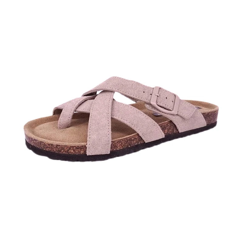 Mulierum footbed Flat Sandals