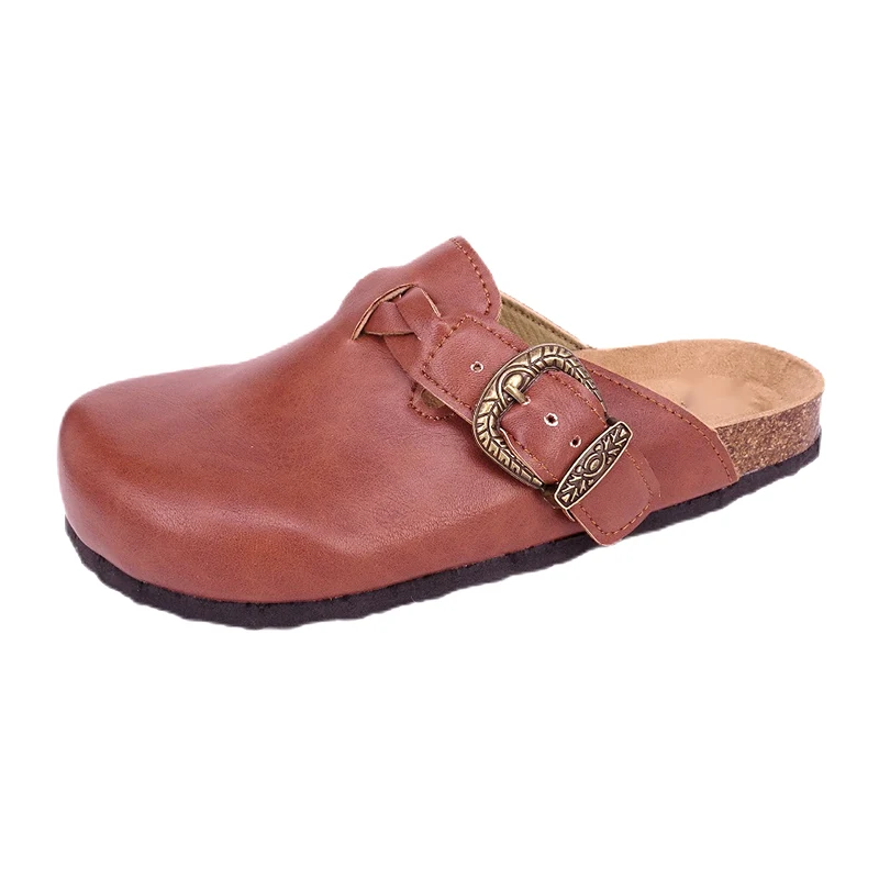 Feminarum Premium PU Footbed Clogs