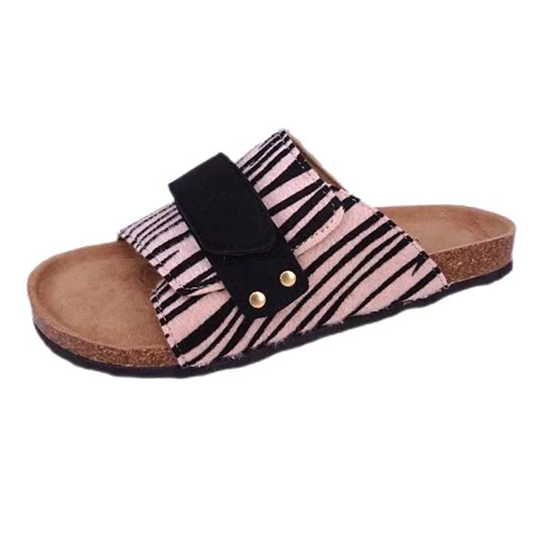 Women's Velcro Novifacta Straps Footbed Sandals